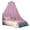 Pink, variant on OIUR Bed Canopy with Fluorescent Stars Breathable Mosquito Net Kid Room Round Top Children Crib Bed Tent Household Supplies
