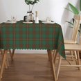 thumbnail image 3 of Rectangle Table Cloth, Clan MacKinnon Scottish Hunting Tartan Plaid Resistant Washable Tablecloth Decorative Table Cover for Dining, Indoor and Outdoor, 3 of 6
