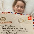 thumbnail image 6 of Comfortable Wrap Blanket Perfect Letter Blanket A Gift For Family Friends Lovers Polyester Blanket,B,Polyester, 6 of 6