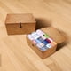 thumbnail image 4 of Cesta de almacenamiento de ratán tejido, caja de almacenamiento con tapa, hierba marina, cestas para la colada, organizador de maquillaje para baño, salón, cocina XXL, 4 of 7