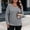 Gray, variant on Womens Knit Plus Size Sweaters V-Neck Long Sleeve Warm Casual Loose Fit Fall Winter Pullover Sweaters Dark Gray XL-5XL