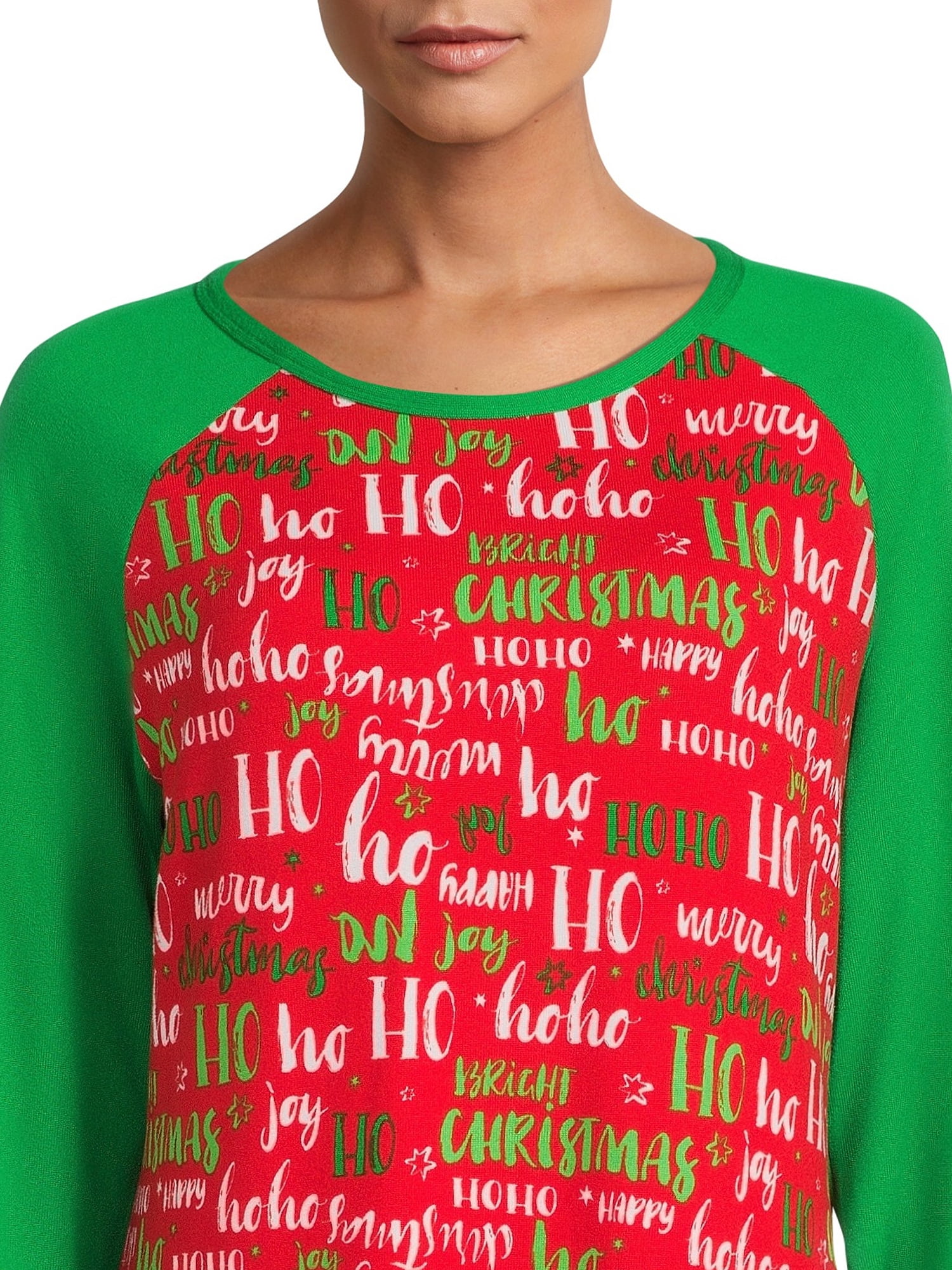 Lissome Women’s Long Sleeve Hacci Sleep Shirt, 2-pack, Sizes S-4X