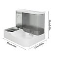 thumbnail image 2 of kladzum Pet, Dog, Automatic Feeder, Cats, Dog, Automatic Water Dispenser, Dog Bowl, Cats Basin, Water Feeding Combination Bowl, Automatic Cat Feeders, 2 of 2