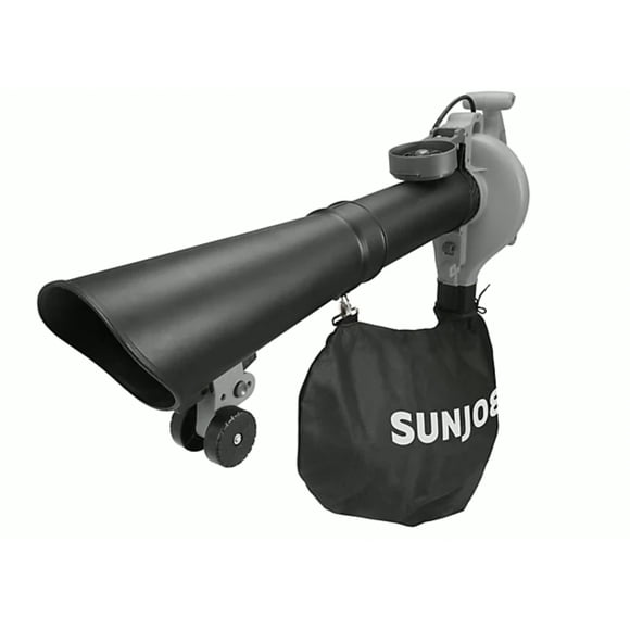 Restored Sun Joe SJ-BVM-GA | Electric 3-in-1 Blower, Mulcher & Vacuum | With Gutter Kit (Refurbished)