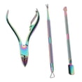 thumbnail image 4 of Cuticle Trimmer Set, Portable Cuticle Scraper Professional 3pcs  for Toenails, 4 of 8