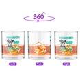 thumbnail image 2 of Schnauzer Dad Like a Regular Dad Only Cooler Happy Father's Day 11oz Whiskey Glass Mug Miniature Schnauzer Dog Lover Whiskey Cocktail Glasses Cup - 02007, 2 of 5