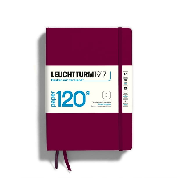 Cuaderno LEUCHTTURM1917 Mediano A5 Tapa Dura Punteado 203 Páginas