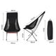 thumbnail image 3 of Silla De Camping Plegable Con Respaldo Alto Con Reposacabezas Bolsa De Transporte Para Acampar Al Aire Libre Viajes Senderismo Moyic HA035441-00, 3 of 6