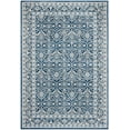 thumbnail image 3 of SAFAVIEH Brentwood Gillian Floral Area Rug, Navy/Light Gray, 6' x 9', 3 of 12