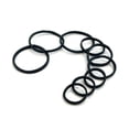 thumbnail image 4 of Goody Mini Rubber Bands, Ouchless Hold Hair Elastics for Fine Hair, Black, 250 Ct, 4 of 6