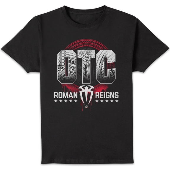 Official WWE Roman Reigns OTC Adults T-Shirt - Black