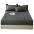 thumbnail image 1 of Drap-housse en Coton - Drap-Housse Simple à Poche Profonde - Convient au Matelas - un Drap-Housse Seulement, 1 of 6