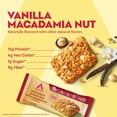 thumbnail image 4 of Atkins Soft Baked High Protein Bar, Vanilla Macadamia Nut Flavored, 15g of Protein, Keto Snack, High Fiber, Low Sugar Protein Bars, 4 Count, 4 of 10