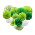 thumbnail image 5 of Worgeous Green Pom Poms Flower Accessories Set, 5 of 8