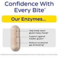 thumbnail image 3 of Enzymedica GlutenEase Extra Strength, Advanced Gluten Digestive Enzymes for Women and Men, Fast-Acting Formula for Bloating Relief & Digestive Health, 60 Capsules, 3 of 5