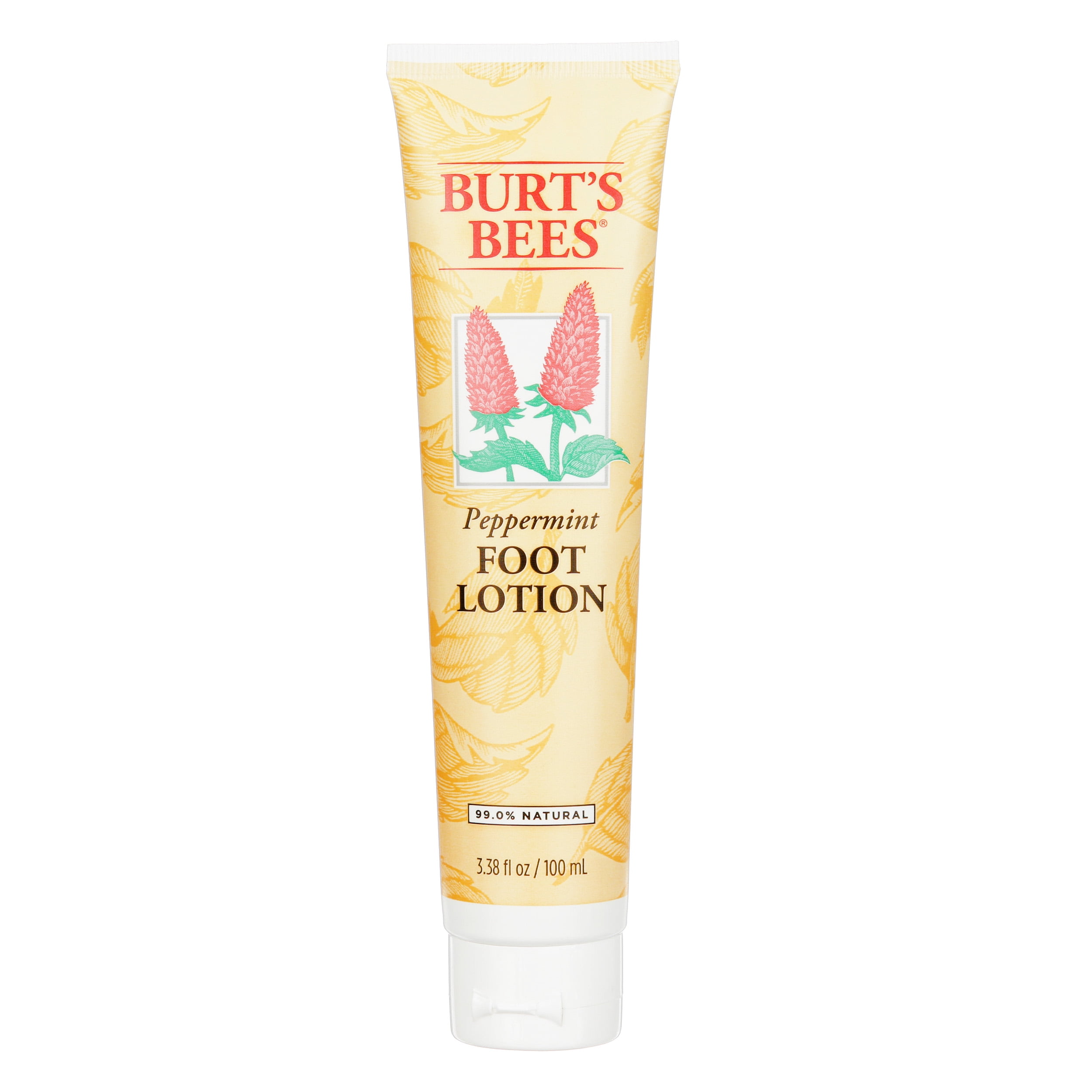 Burt's Bees Peppermint Foot Lotion 3.38 Ounce Tube