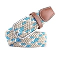 thumbnail image 4 of Ceinture en Toile pour Femmes Ceinture Extensible Multicolore Jeans Décontractés Ceintures Élastiques, 4 of 5