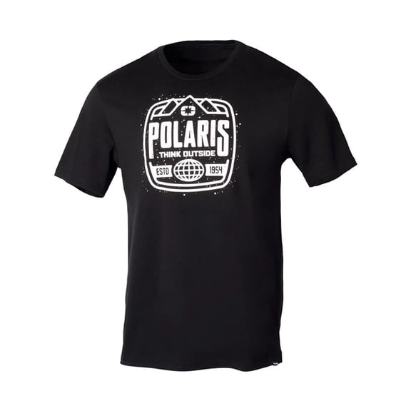 Polaris Men's Stamp Tee, Black | 2862496