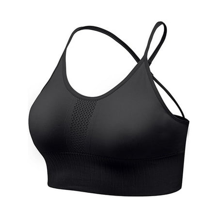 AherBiu Women s Lingerie Sleep Lounge Wireless Bra Tank Tops Bralettes for Women with Support Everyday Bras