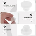 thumbnail image 4 of WEUVEB 12-Pack Reusable Silicone Bottle Stoppers for Salt, Pepper Shakers, Glass Bottles, and Kitchen Containers, 4 of 9
