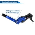 thumbnail image 6 of Short Long Brake Clutch Levers for Yamaha YZF R1 2015-2022 Adjustable Motorcycle Handlebar Brake Lever Aluminum Alloy Blue Handle Black End, 6 of 6