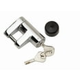 thumbnail image 1 of Bulldog Trailer Coupler Lock 580403 LIFELONG R; Chrome, 1 of 2