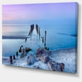thumbnail image 2 of Old Pier and Bridge in Light Blue, 2 of 3