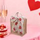 thumbnail image 5 of Horivan 2 Packs Linen Christmas Gift Bag Reusable Festive Holiday Tote with Handles for Candy Storage Party Favor Decoration, 5 of 6
