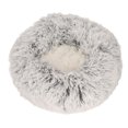 thumbnail image 1 of Kitten Bed, Round Machine Washable Self Warming Keep Warm Fluffy Dog Bed  For Sleep For Home Grey 75cm, 1 of 8