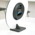 thumbnail image 3 of ZheElen Unique Style Round Table Clock Accurate Timekeeping Silent Operation Durable Construction Desk Clock B, 3 of 6