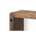 thumbnail image 2 of DRAKESTONE Stackable Floating Box Shelf, 2-Pack - Walnut, 2 of 8