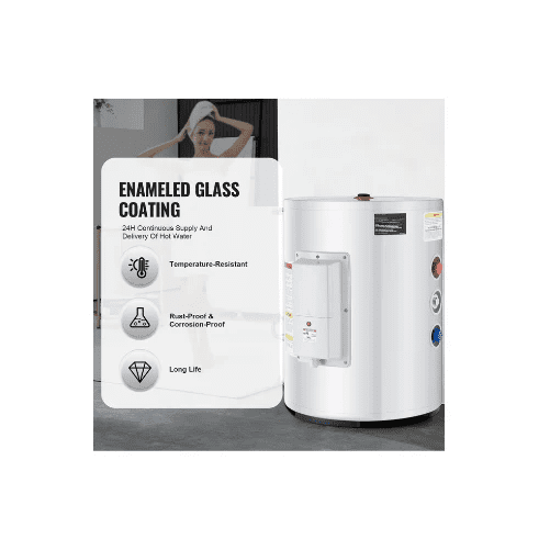 40L Compact 1.6kW Electric Tankless Water Heater for Bathroom And Shower FJI-POR-40S2