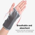thumbnail image 5 of Wrist Support Brace Night Sleep Hand Support Brace with Splints and Adjustable Knob Right Hands Grey, 5 of 5