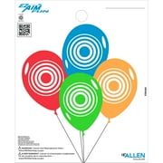 Ez Aim Aiming For Fun Shooting Targets, 5.7W x 7H, 15-Pack, 0.39 lbs, Black