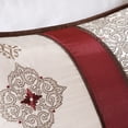 thumbnail image 4 of Madison Park Donovan 7 Piece Jacquard Comforter Set in Red, 4 of 5