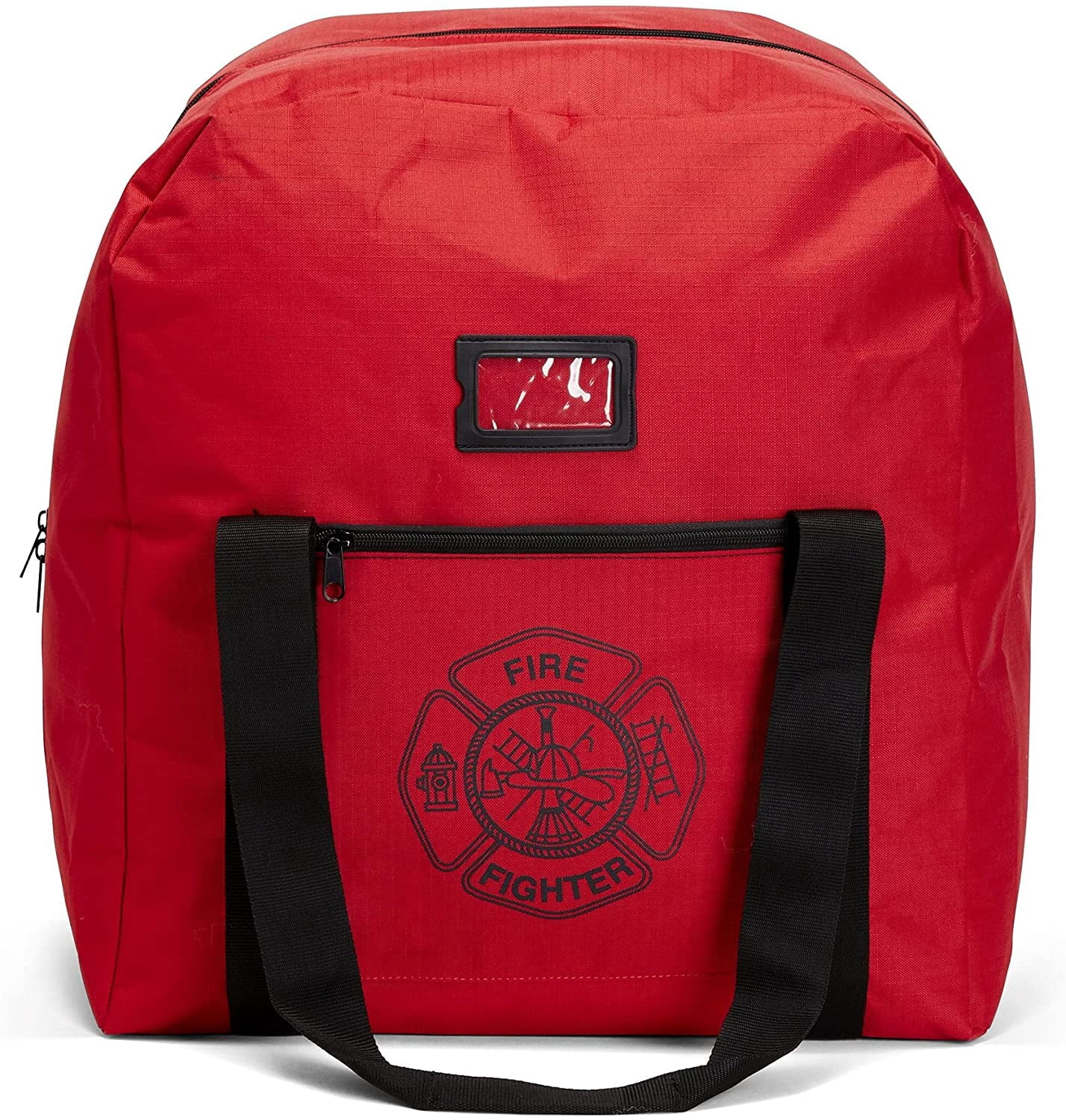 LINE2design Firefighter Rescue Step-in Turnout Fire Gear Easy Storage Bag - Red