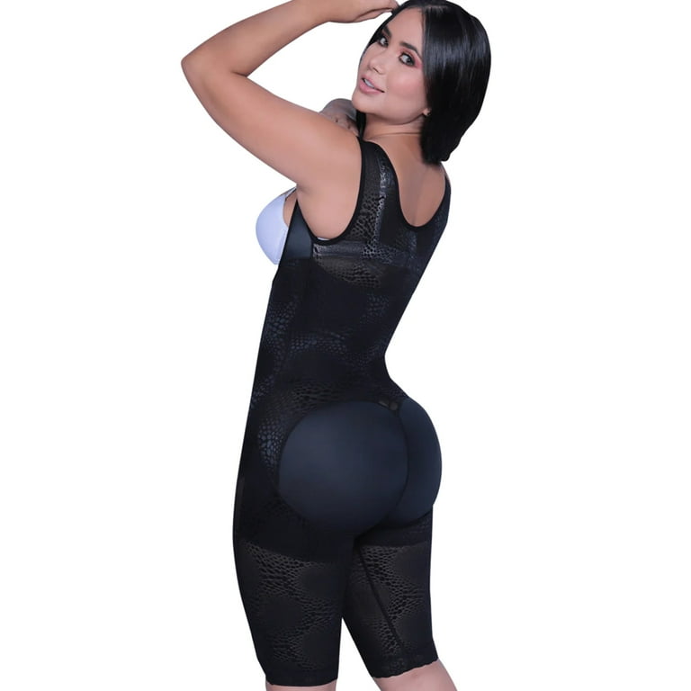 Open Crotch Body Shaper Women Shapewear Bodysuit Thong Body Shaper Thong  Underwear Shapers size L Color Black 5119