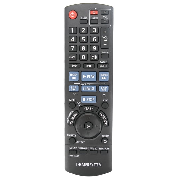 New N2QAYB000514 Replace Remote for Panasonic Home Theater SC-PT480 SA-PT480 DVD