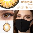 thumbnail image 3 of 2 Unids/1 Par De Lentes De Contacto De Colores Cosplay Con Estuche, 3 of 4