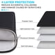thumbnail image 5 of Funda para portátil Lacdo de 13 pulgadas para MacBook Air/Pro, color negro, 5 of 7