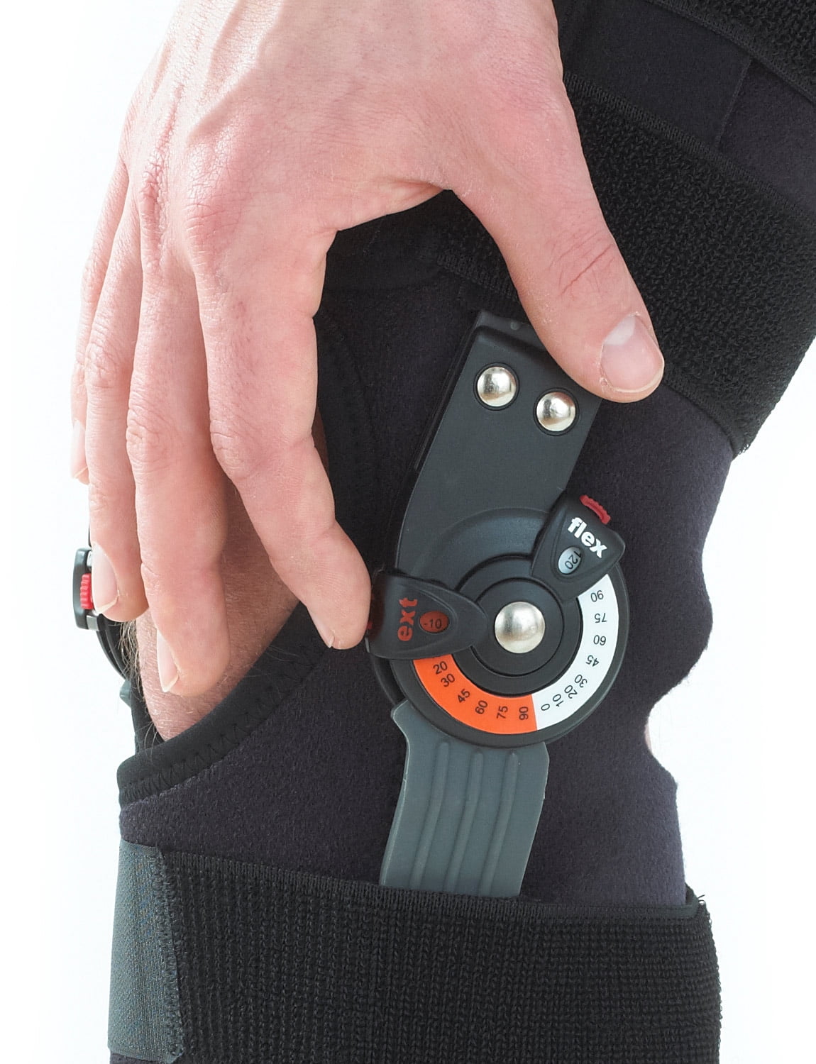 Neo G Adjusta Fit Hinged Knee Brace for Women and Men - Knee Support Open Patella for Pain Relief, Meniscus Tear, Arthritis, Rehabilitation, ACL, Strains - Adjustable Compression - One Size