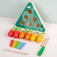 thumbnail image 3 of Juguetes de Montessori para , juguetes para cortar gusanos, juguetes educativos tempranos para 1 5 6, regalos de cumpleaños Hugo juegos de atrapar insectos, 3 of 8