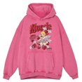 thumbnail image 2 of Sudadera holgada con capucha para hombre, estilo retro, desgastada, con diseño de ángeles que disparan flechas al amor, estilo hip hop, otoño, 100 % algodón, 2 of 4