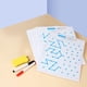 thumbnail image 1 of 24 Uds. Libro de trabajo de limpieza con toallita, rastreo divertido, toallita reutilizable, dibujos animados para juegos de entrenamiento CUTICAT Tarjetas de trazado de líneas, 1 of 8