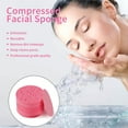 thumbnail image 4 of Compressed Facial Sponges Natural Facial Cleansing Sponges Pads Exfoliating Sponges for Cleansing Reusable,Best Makeup Gift, 50-Count, 4 of 8