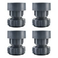 thumbnail image 1 of Adjustable Height Leveling Feet with Shock Absorption Suction Cup Pads - 4-Pack for Washing Machine Dryer Vibration Noise Reduction Stability, 1 of 9