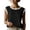 *Black, variant on Women's Pleated Front Sleeveless Tank Top,Ladies Casual Loose Fit Blouse,Lightweight Summer Basic Cami Top For Women,White,S-2XL