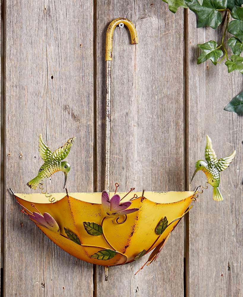 Hanging Umbrella PlantersYellow