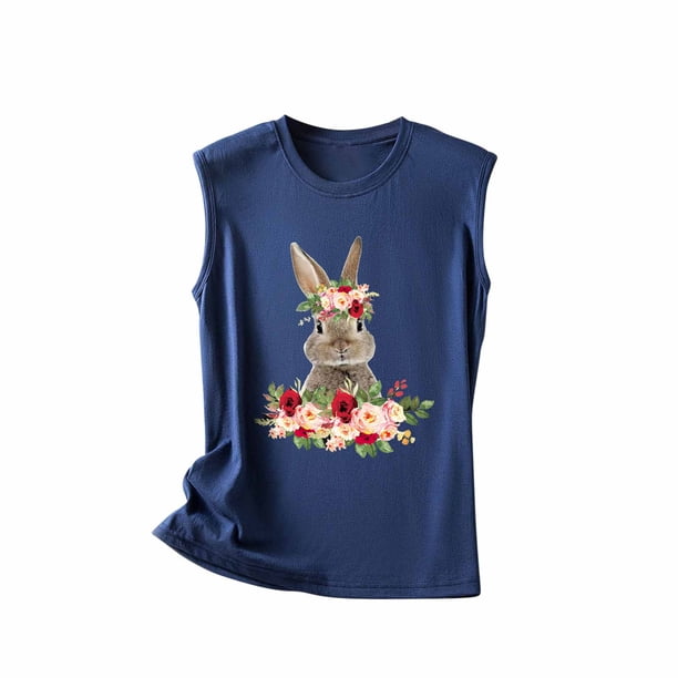 Tops de chaleco sueltos estampados vintage para mujeres y hombres Fridja qr3013