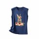 thumbnail image 1 of Tops de chaleco sueltos estampados vintage para mujeres y hombres Fridja qr3013, 1 of 4